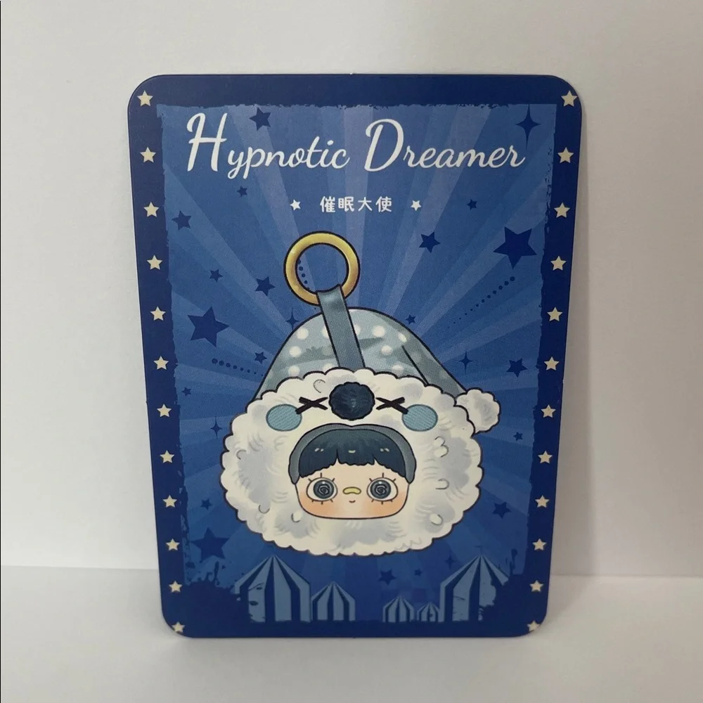 MayMei Crazy Circus Series Whimsical Plush Pendant - Hypnotic Dreamer (White)